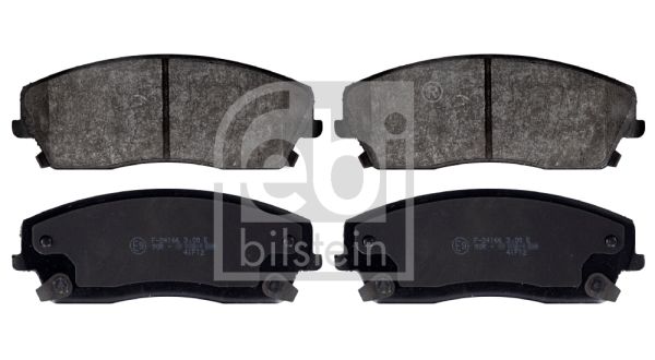 FEBI BILSTEIN Комплект тормозных колодок, дисковый тормоз 116108